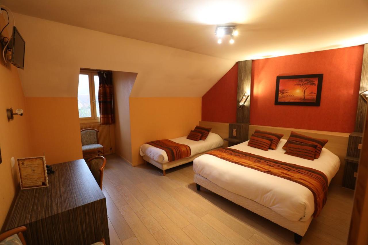 Logis Le Bourguignon Hotel Beze ภายนอก รูปภาพ